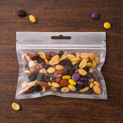 Hanging Zipper Barrier Bags w/Tear Notches 5" x 3" 100 pack