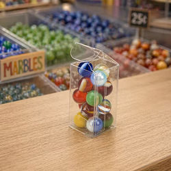 Crystal Clear Value Boxes 1" x 1" x 2" 50 pack