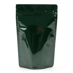 Best Odor Proof Gusset Pouch Bags Dark Hunter Green High Barrier - 6 oz. - 11 oz. Size: 5 7/8" x 3 1/2" x 9 1/8" 100 Bags Pouches