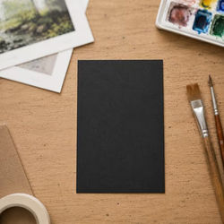 4" x 6" ClearBags 4-Ply Black Backing Board