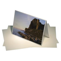 Moab Entrada Blank Cards Bright White 7" x 5" (folded)