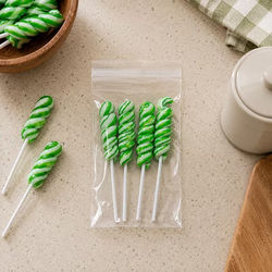 Crystal Clear Bags® 3 1/4" x 4 3/4" + Flap 100 pack