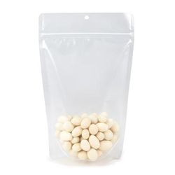 Clear Recyclable Stand Up Pouch w/ RETAIN? 5 7/8" x 3 1/2" x 9 1/8" |100 Pack