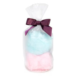 Frosted Round Bottom Gusset Bags w/ Paper Base 4? x 10? 50 pack RPBGF4