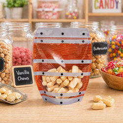 Barrel Shaped Pouch 6 1/2" x 3" x 8" 100 pack