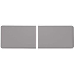 WeatherTech Comfort Mat Connect Stone 2 Pieces 24x36in Grey 8ACONA2TXG
