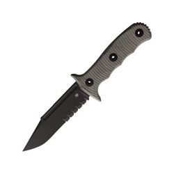 Bastinelli Creations Binome 5.25 in Fixed Blade Knife BC29PLAINEDGE