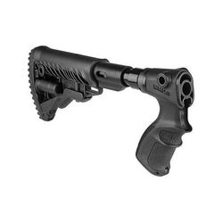FAB Defense M4 Buttstock for Rem 870 w/ Shock Absorber Black AGR870-FKSB