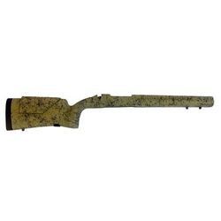H-S Precision Remington 700 BDL Varmint Adjustable Cheek Piece Rifle Stock Carbon Fiber Barrel Contour Vertical Grip LA RH Olive/Black 32.3in O.A.L.