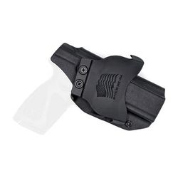 Rounded OWB KYDEX Paddle Holster Taurus G3C Right Hand Black TRS-G3C-BK-RH-OWBPDL