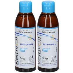 Restivoil Complex Capelli Secchi Olio-Shampoo Set da 2 2x250 ml Shampo
