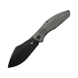 Bestech Knives Lockness Framelock Blk Micarta
