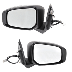 2020 Mitsubishi Mirage G4 Driver and Passenger Side Mirrors, Power, Non-Heated, Manual Folding, Paintable