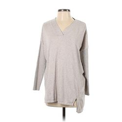 Style&Co Pullover Sweater: Gray Tops - Women's Size Small