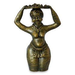 Ceramic statuette, 'Tomato Vendor'