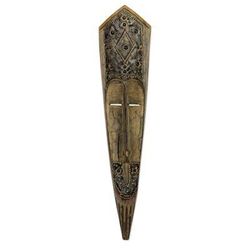Akan wood mask, 'King of Success'