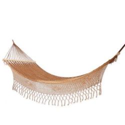 Hammock, 'Maya Bronze' (single) - Solid Mayan Hammock