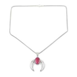 Treasure Garden,'14-Carat Ruby Pendant Necklace'