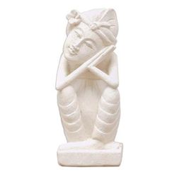 A Boy's Daydream,'Sandstone sculpture'