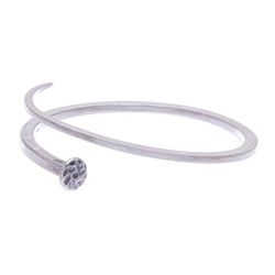 Nailed It,'Fun Sterling Silver Nail Cuff Bracelet'