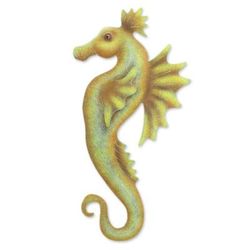 'King of the Seas' - Handcrafted Sea Life Steel Wall Art
