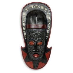 African mask, 'Akan Sandal Man'