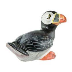 Atlantic Puffin,'Guatemala Handcrafted Ceramic Atlantic Puffin Figurine'