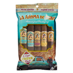 La Aroma de Cuba Fresh Packs - Fresh Pack of 5 Cigars
