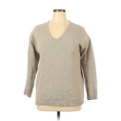 Style&Co Pullover Sweater: Tan Tops - Women's Size X-Large