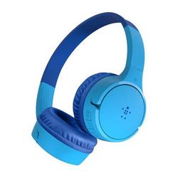 Belkin SoundForm Mini On-Ear Wireless Headphones for Kids (Blue) AUD002BTBL