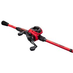 Lew's MACH Smash Baitcast Reel & Rod Combo 7ft 2in 1-PC Rod RH Retrieve Reel MHS1SH72MH