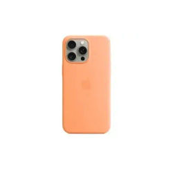 Apple Custodia MagSafe in silicone per iPhone 15 Pro Max - Aranciata