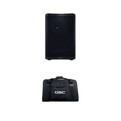 QSC CP8 Compact Powered Loudspeaker with Bag Kit CP8-NA