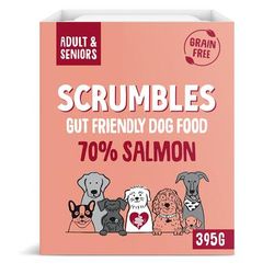 7x395g Salmon Grain Free Scrumbles Wet Dog Food