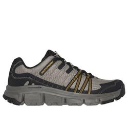 Skechers Men's Summits AT - Twin Bridges Sneaker | Size 11.5 Wide | Tan/Black | Synthetic/Textile