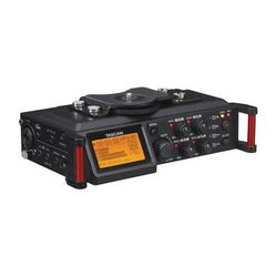 TASCAM Used DR-70D 6-Input / 4-Track Multi-Track Field Recorder with Onboard Omni Micro DR-70D