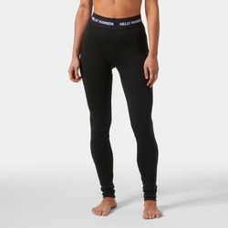 Helly Hansen Women's Lifa Merino Midweight Base Layer Trousers Black M