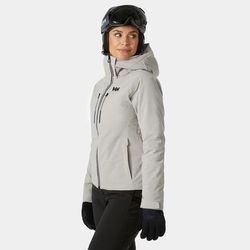 Helly Hansen Women's Alphelia Lightweight Lifaloft Ski Jacket Black L