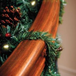 Set of 20, 18" Faux-pine Garland Ties - Frontgate - Holiday Storage