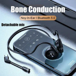 Bone Conduction Wireless Headphones IPX5 Écouteurs étanches Bluetooth Écouteurs stéréo avec
