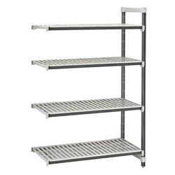 Cambro EXA215472V4480 Camshelving Elements XTRA Vented Shelving Unit - 4 Shelves, 54"L x 21"W x 72"H