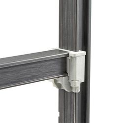 Cambro EXTR60480 60" Camshelving Elements XTRA Universal Traverse, Brushed Graphite, 60" Long