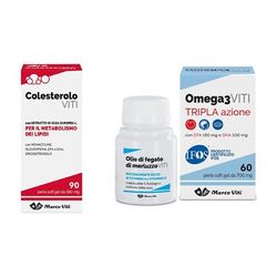 Marco Viti Colesterolo VITI + Omega 3 1 pz Set