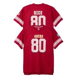 Men's Big & Tall NFL® Hall of Fame player jersey by NFL in Jerry Rice 49ers (Size 2XL)