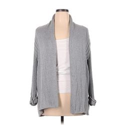 SONOMA life + style Cardigan Sweater: Gray - Women's Size X-Large