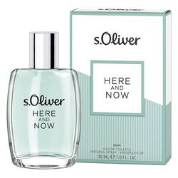 S.Oliver - Here And Now Natural Spray Profumi uomo 30 ml male