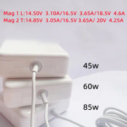 New 45W 60W 85W Power Adapter For apple Macbook charger A1278 A1502 A1398 A1286 A1237 A1304 A1370 A1377 A1466 Magnetic Charger