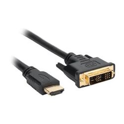 Rocstor HDMI Male to DVI-D Male Cable (10', Black) Y10C125-B1