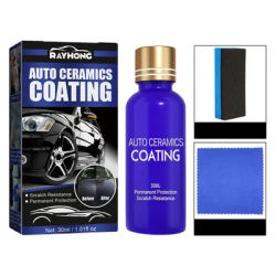 30 Ml 9H Car Polish Car Liquid Ceramic Coat Set di rivestimento in vetro Super idrofobo