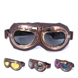 Occhiali da Moto retrò occhiali da Moto Vintage occhiali classici per Harley Pilot Steampunk ATV